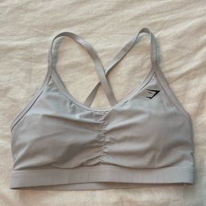 Gymshark ruched training bra size small